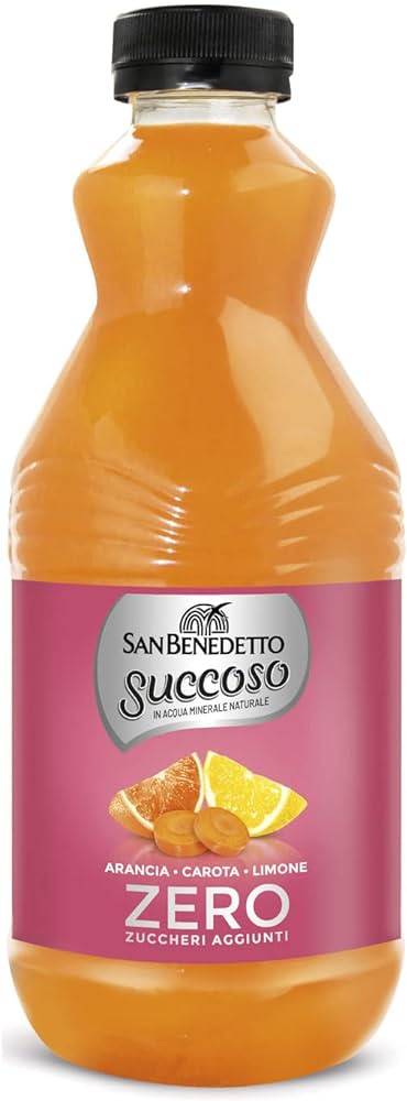 San Benedetto 0,9l Succoso Zero Arancia-Carota-Limone   