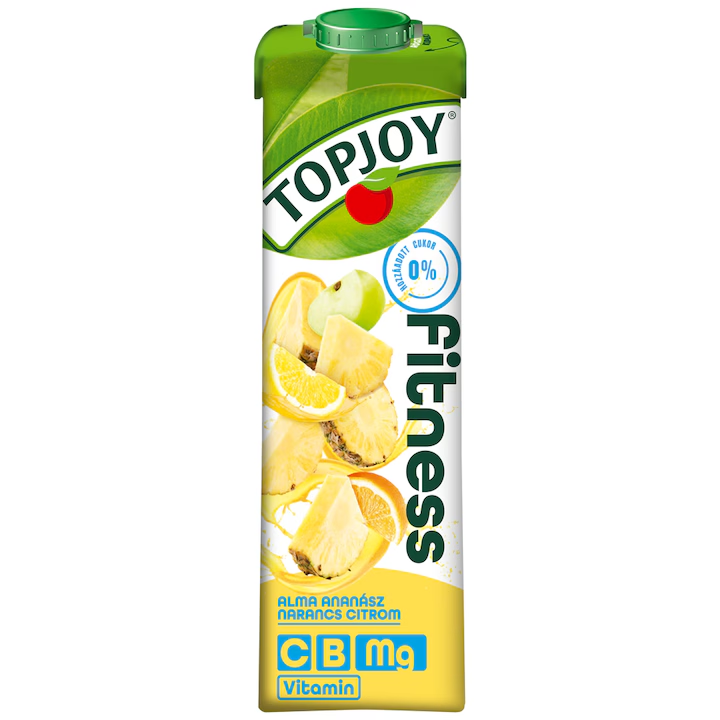 Topjoy Funkcionális 1l Fitness Alma-ananász-narancs-citrom  