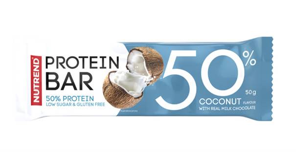 Nutrend Protein Bar 50% coconut 50g 