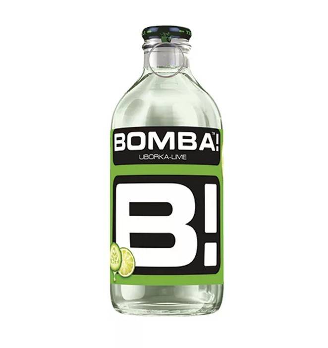 Bomba! üveges Uborka-Lime 250ml  