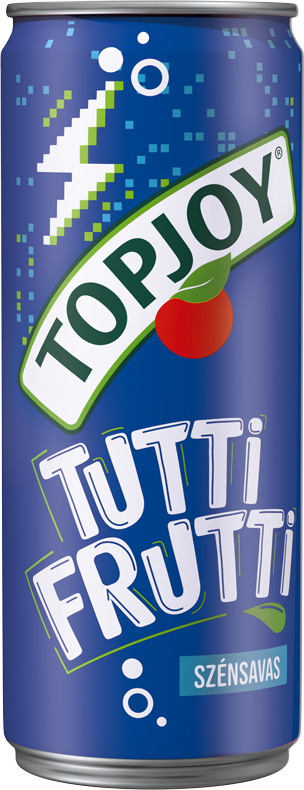 Topjoy 0,33l Szénsavas Tutti frutti CAN  DRS