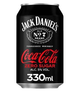 Jack&Coke Zero 330ml  DRS