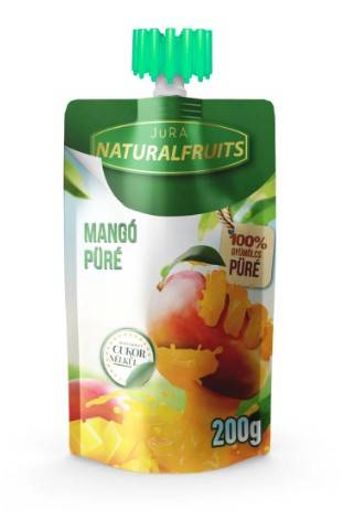 Jura 200g gyümölcspüré Mangó 100% 