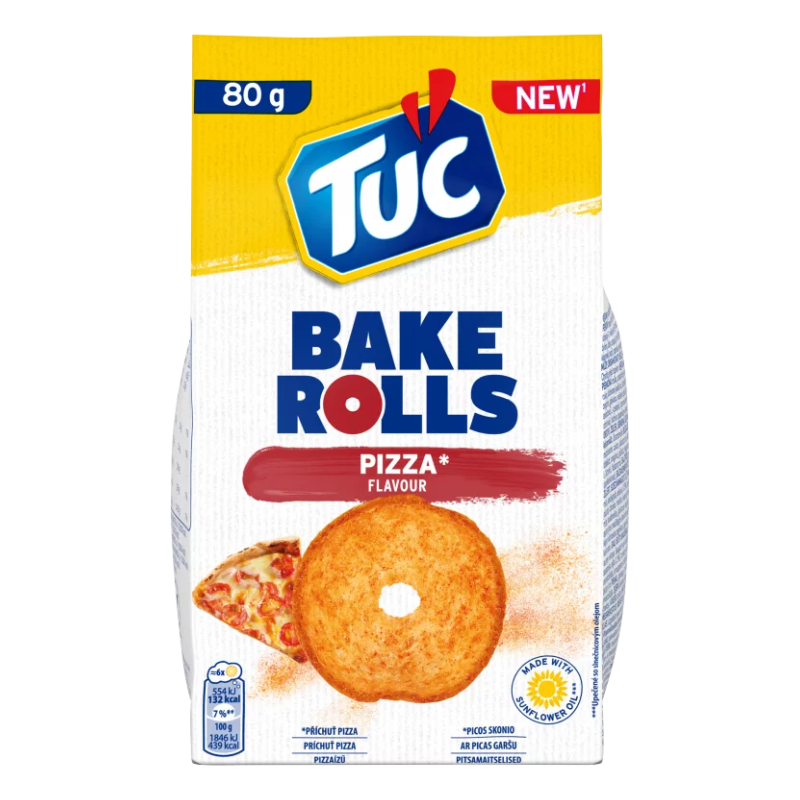 TUC Bake Rolls pizza 80g  