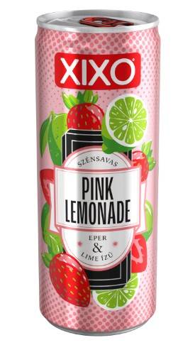 Xixo Pink Lemonade Eper-Lime 250ml   DRS