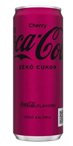 Coca Cola Zero Cherry 0,33l  DRS