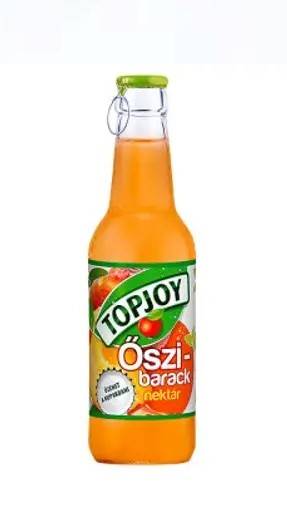 TopJoy 0,25l üveges őszibarack 50%  DRS