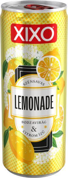 Xixo Lemonade Bodzavirág-Citrom 250ml  DRS