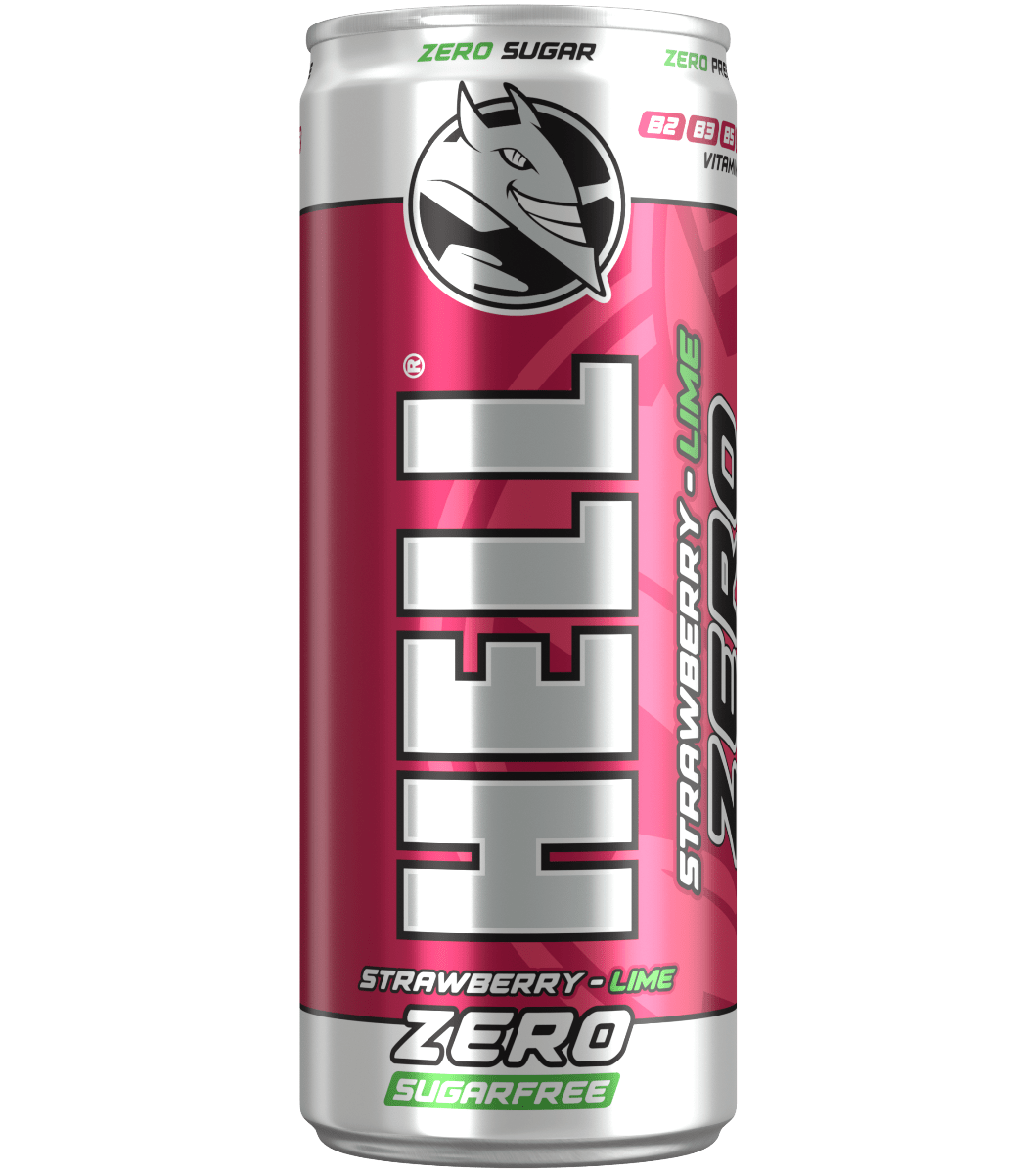 Hell Energy Zero Strawberry-Lime 250ml  DRS