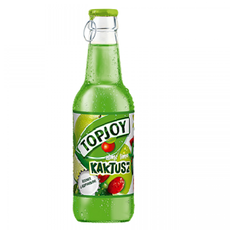 TopJoy 0,25l üveges kaktus-lime-alma  DRS