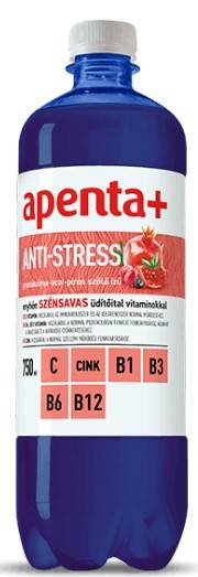 Apenta+ szénsavas Anti-stress (gránátalma-acai-pirosszőlő) 0,75l  DRS 