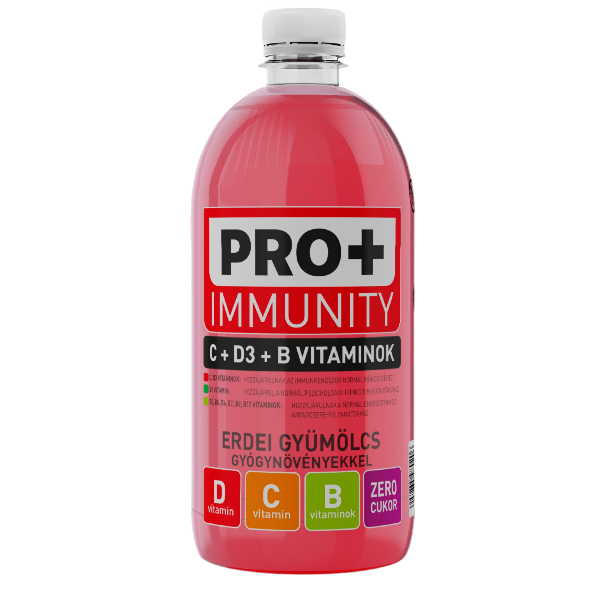 Power Pro+ Immunity Erdei gyümölcs 750ml  DRS