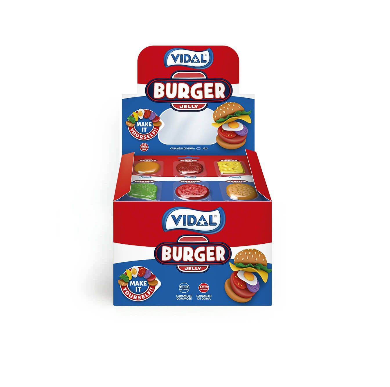 Vidal Burger Jelly 66g  (X)