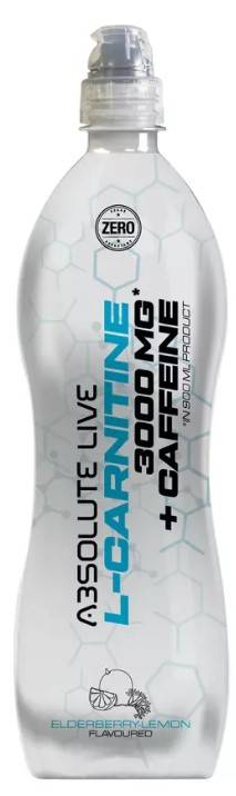 Absolute Live 0,9l L-Karnitin 3000mg Bodza-Citrom  DRS