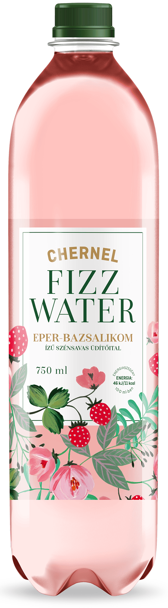 Fizz Water Eper-Bazsalikom 0,75l  DRS 