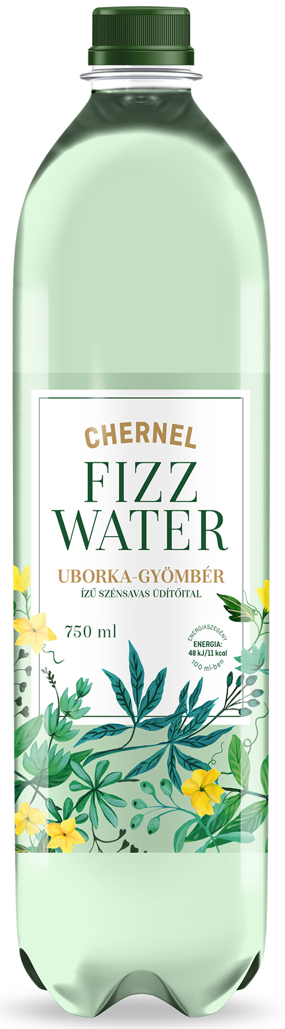 Fizz Water Uborka-Gyömbér 0,75l  DRS