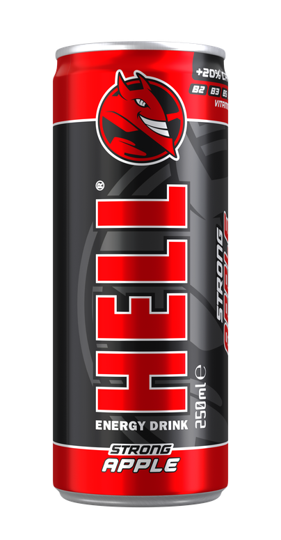 Hell Energy Apple Strong 250ml  DRS