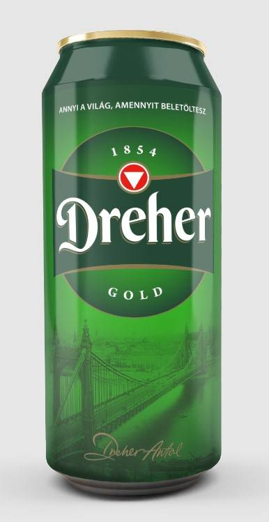 Dreher Gold 0,5l CAN  DRS