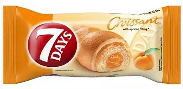 7Days Croissant sárgabarack 60g 