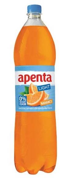 Apenta Light 1,5l narancs  DRS