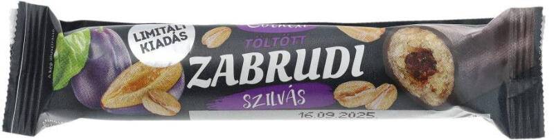 Cornexi Zabrudi Limitált Szilvás töltelékkel töltött zabrúd kakaós bevonattal 30g  