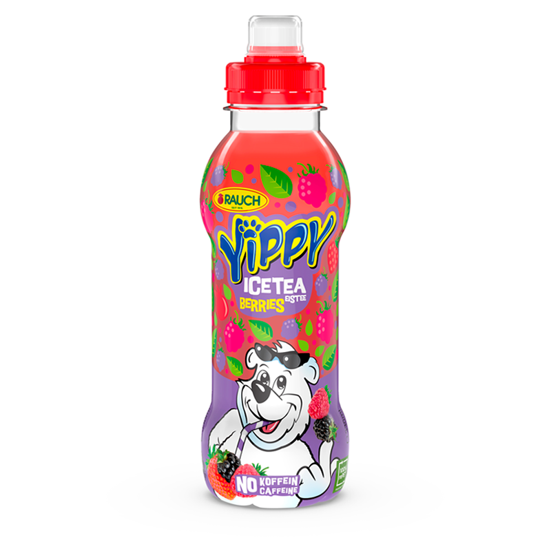Rauch Yippy 0,33l Ice Tea bogyós gyümölcsös  DRS 