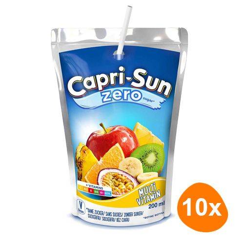 Capri Sun Zero Multivitamin gyümölcslé 200ml  