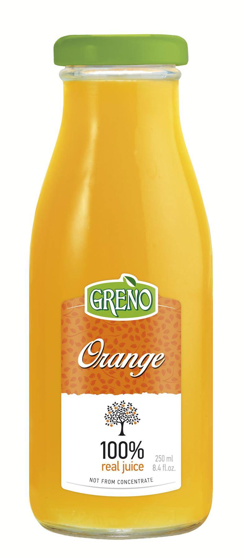 Greno 100% Narancs 250ml  DRS  