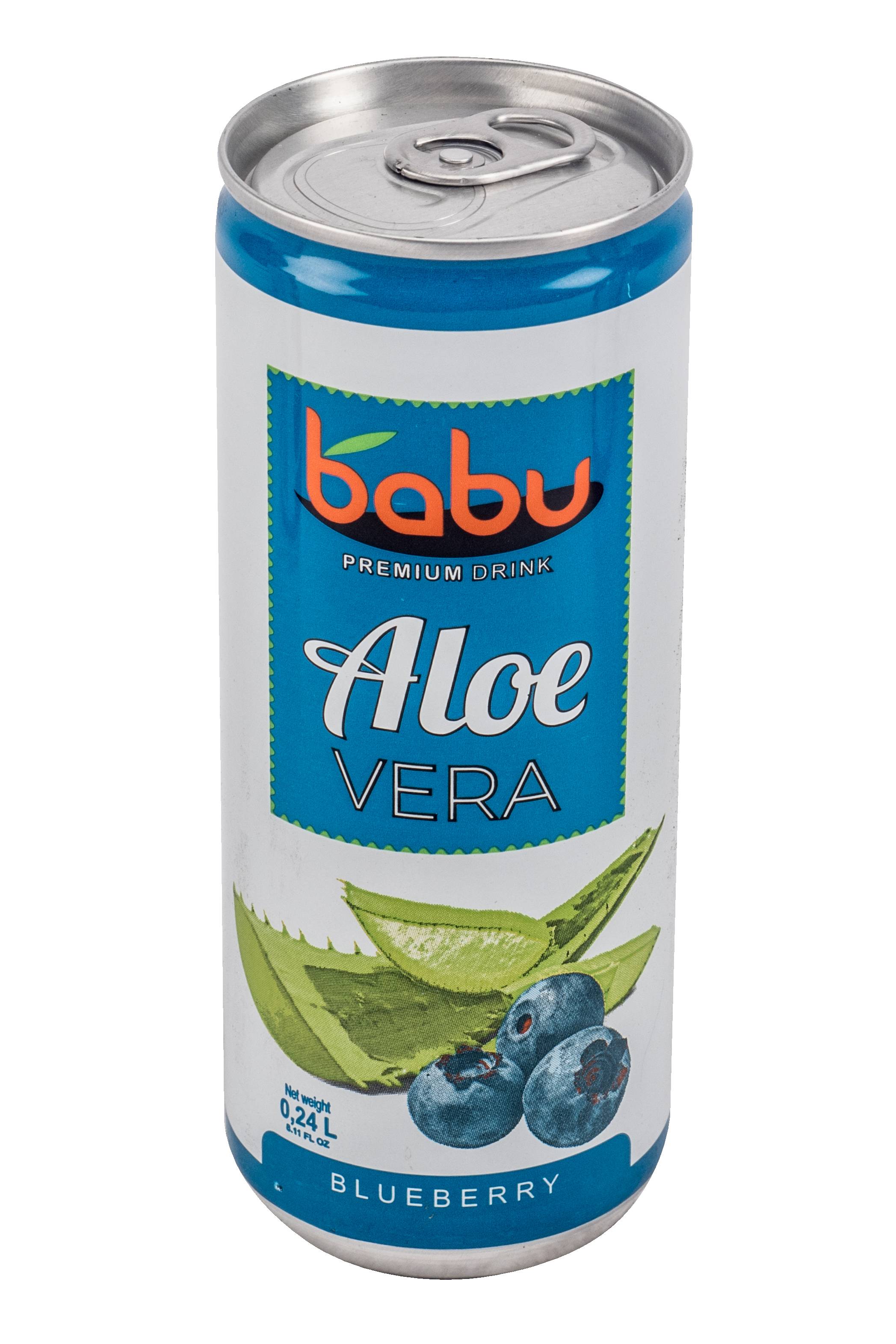 Babu Aloe Vera 240ml Áfonya  DRS