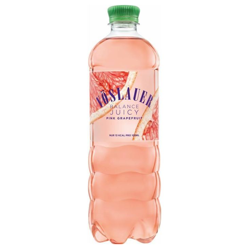 Vöslauer Juicy pink grapefruit szénsavas üdítő 750ml  DRS