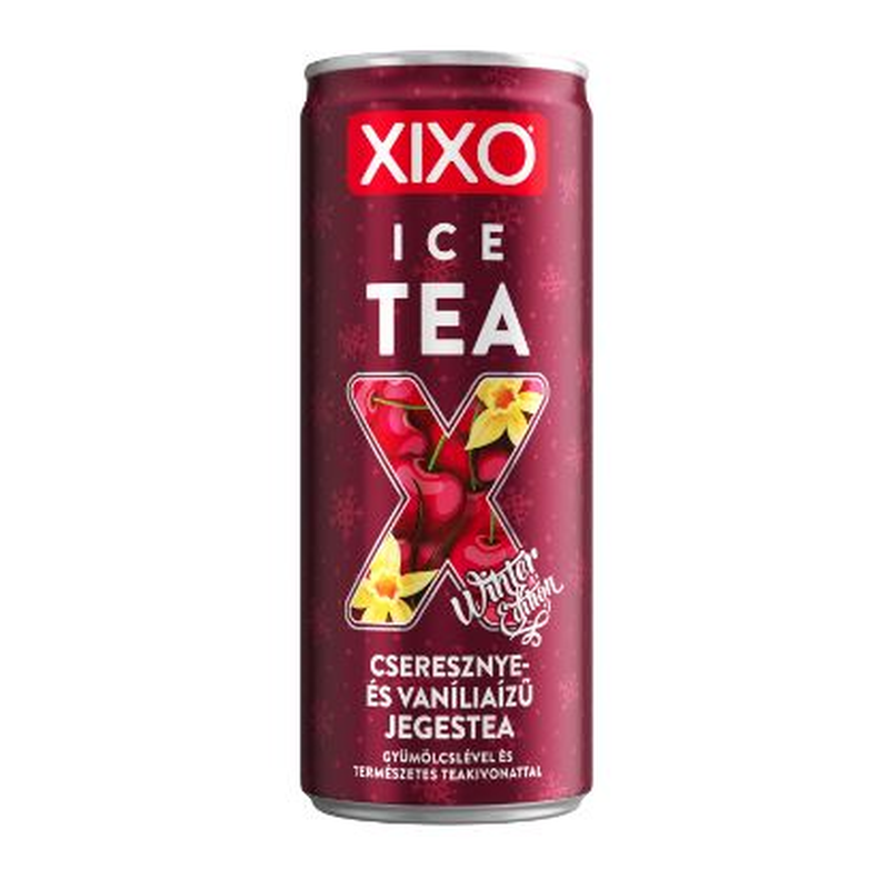 XIXO Ice Tea Limited Edition Cseresznye-Vanília 250ml  DRS 