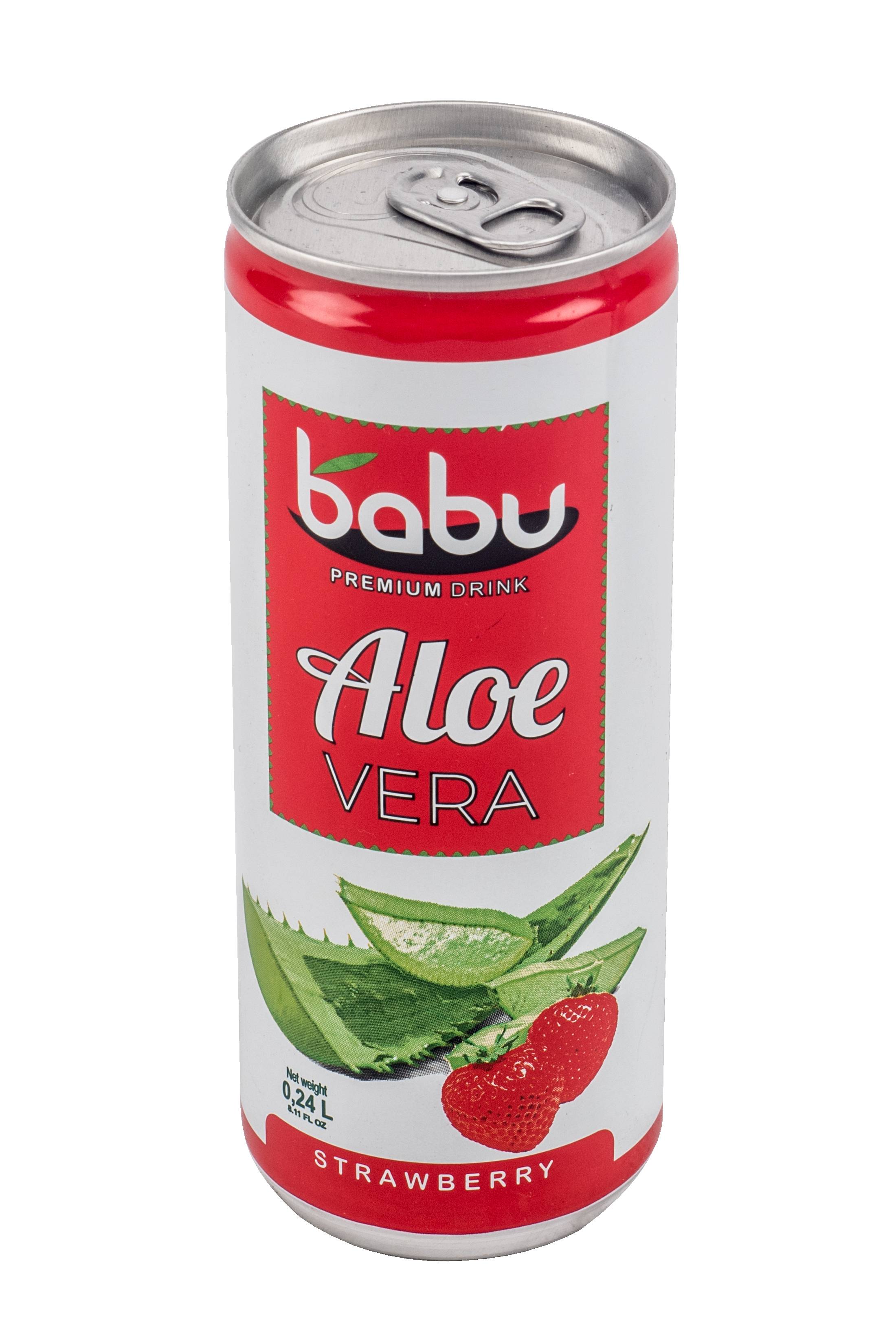 Babu Aloe Vera 240ml Eper  DRS