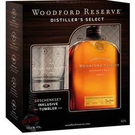 Woodford Reserve Whiskey 0,7l díszdobozban + pohár 