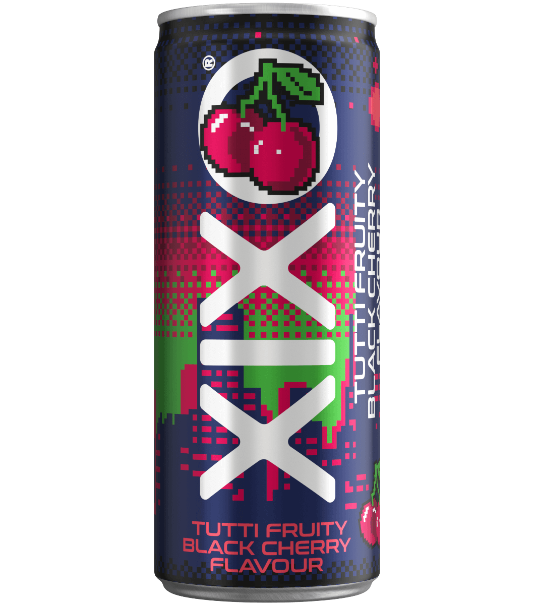 XIXO Tutti Fruity Black Cherry 250ml  DRS