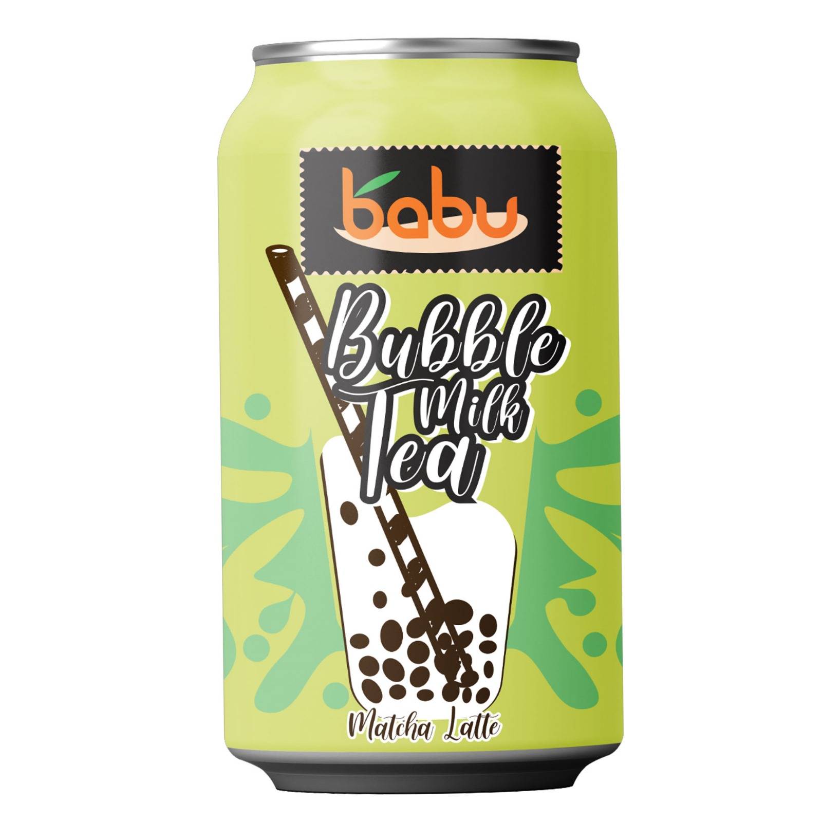 Babu Bubble MILK Tea Macha Latte 315 ml  DRS