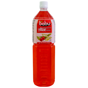 Babu Aloe Vera 1,5l Eper  DRS