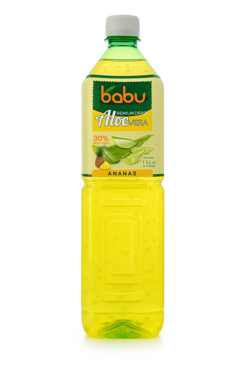 Babu Aloe Vera 1,5l Ananász  DRS