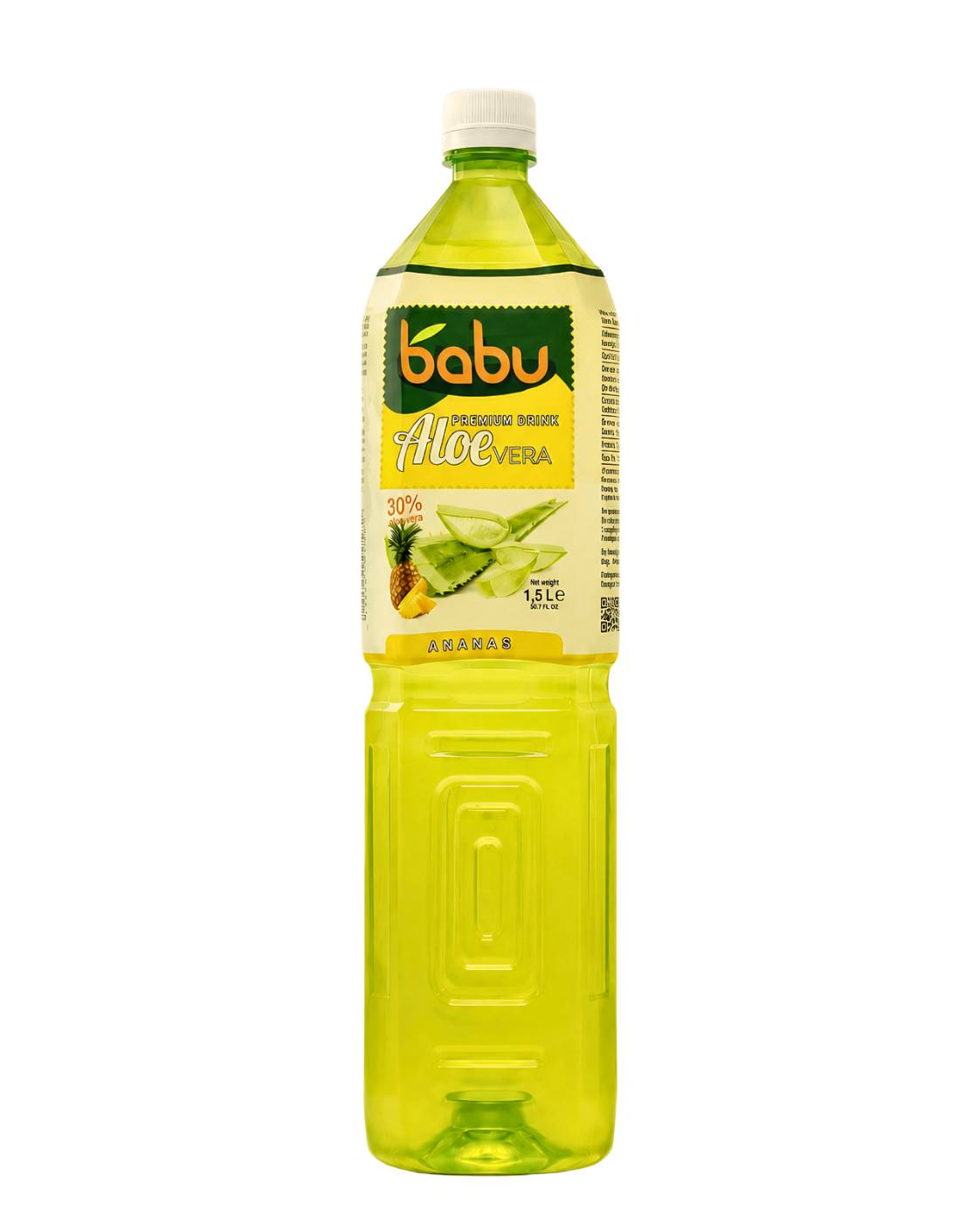 Babu Aloe Vera 1,5l Ananász  DRS