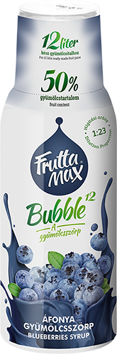 Frutta Max LIGHT Bubble áfonya 500ml  DRS