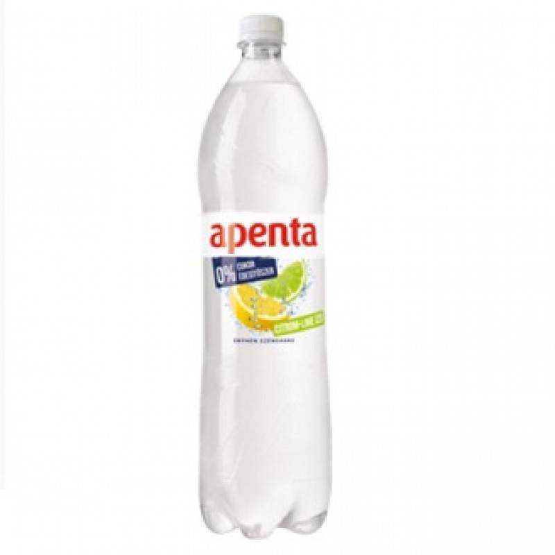 Apenta 0% cukor, 0% édesítőszer Citrom-lime 1,5l  DRS