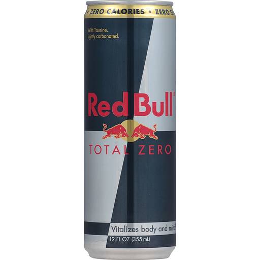 Red Bull ZERO kalória energiaital (fehér) 250ml  DRS