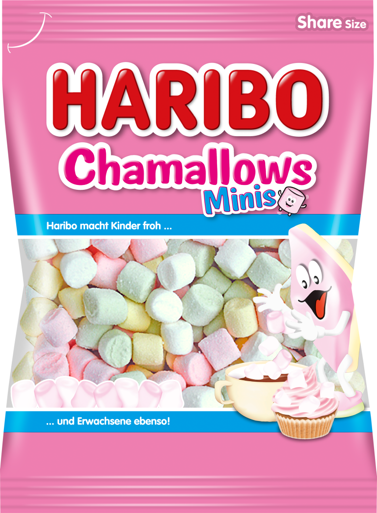 Haribo Chamallows Minis Colorued 90g  (X)