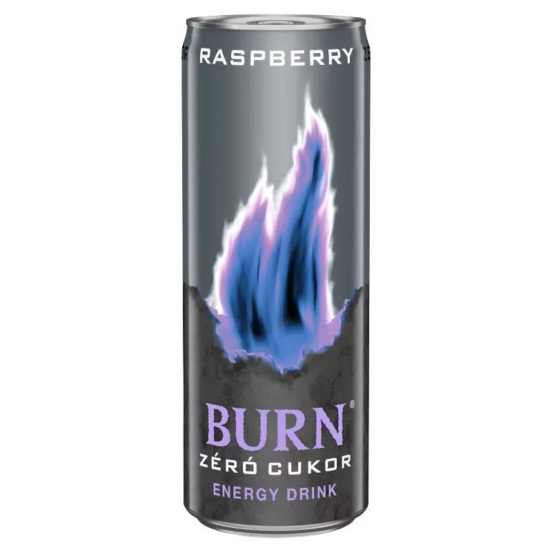 Burn 0,25l Zero Fury Málna  DRS