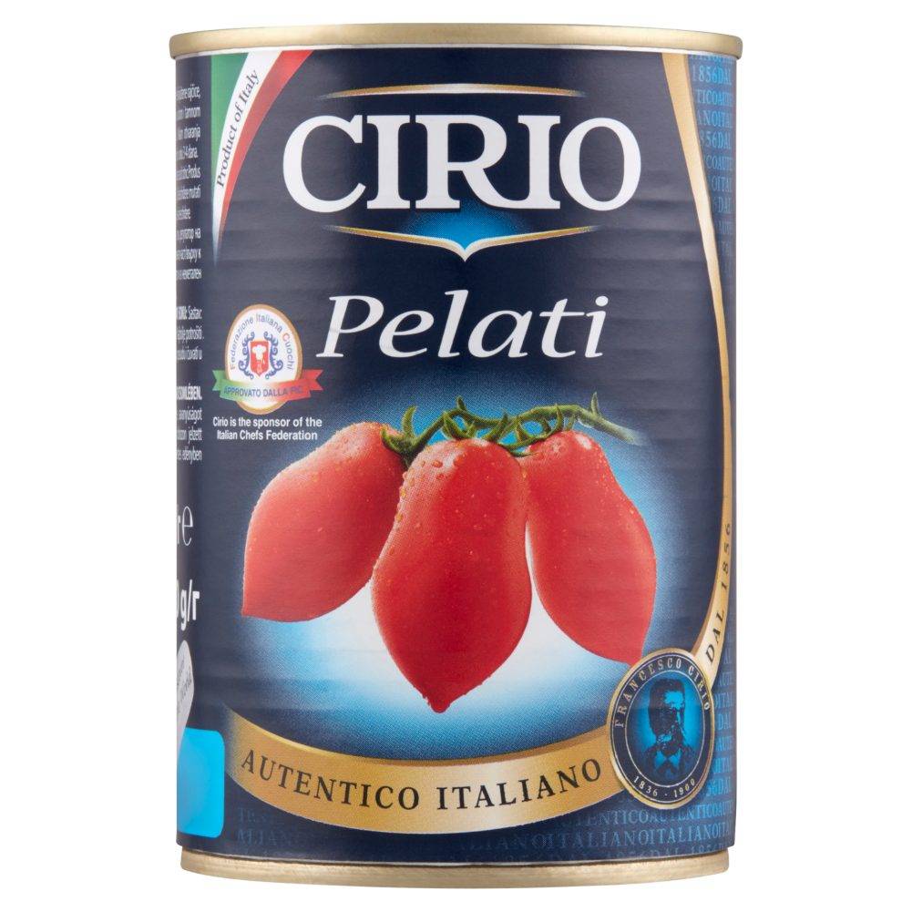 Cirio hámozott, egész paradicsom 400g 
