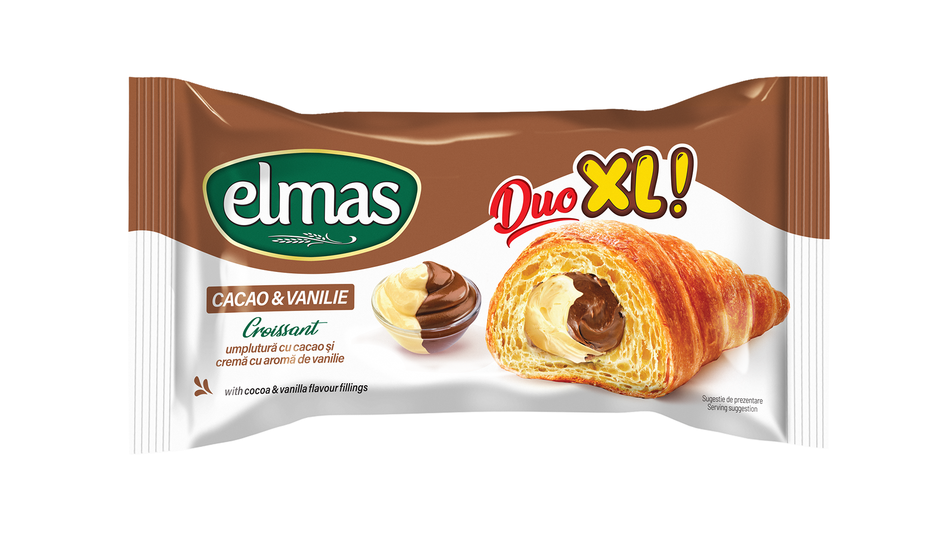AKC - ELMAS Croissant MAX Kakaó-Vanília 80g  - 2025.05.21.