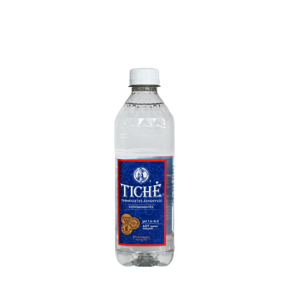 Tiché 0,5l mentes ásványvíz  DRS