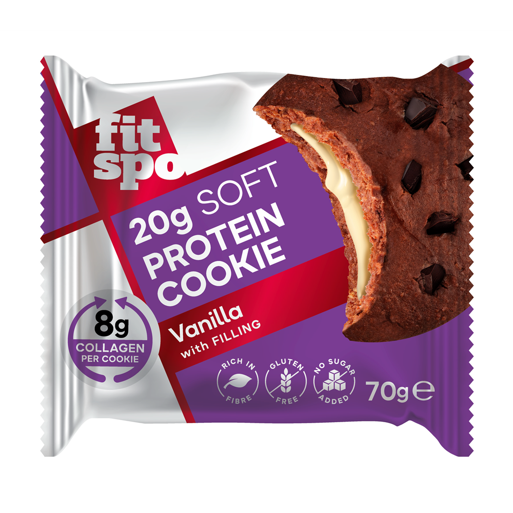 FitSpo Protein-Collagen Cookie Vanilia 70g  
