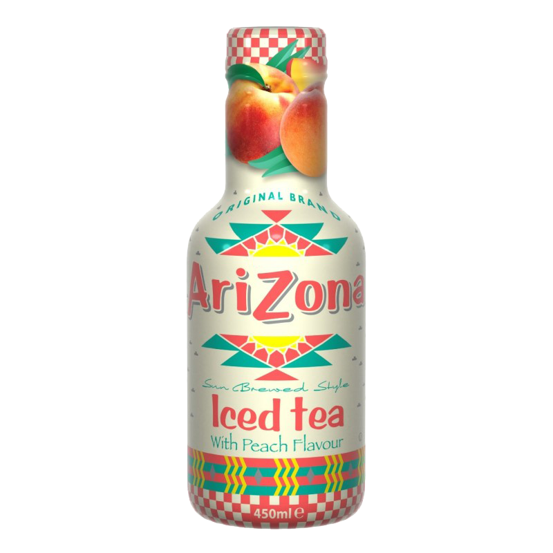 AriZona fekete tea Barackos 500ml  DRS
