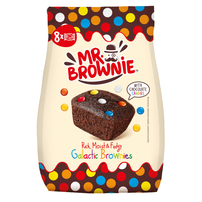 Mr.Brownie Csokoládé darabos 200g 