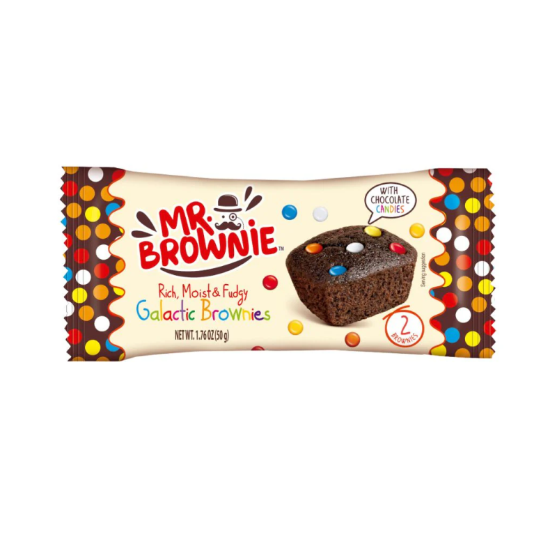 Mr.Brownie Tejcsokoládés Drazséval 2x25g  